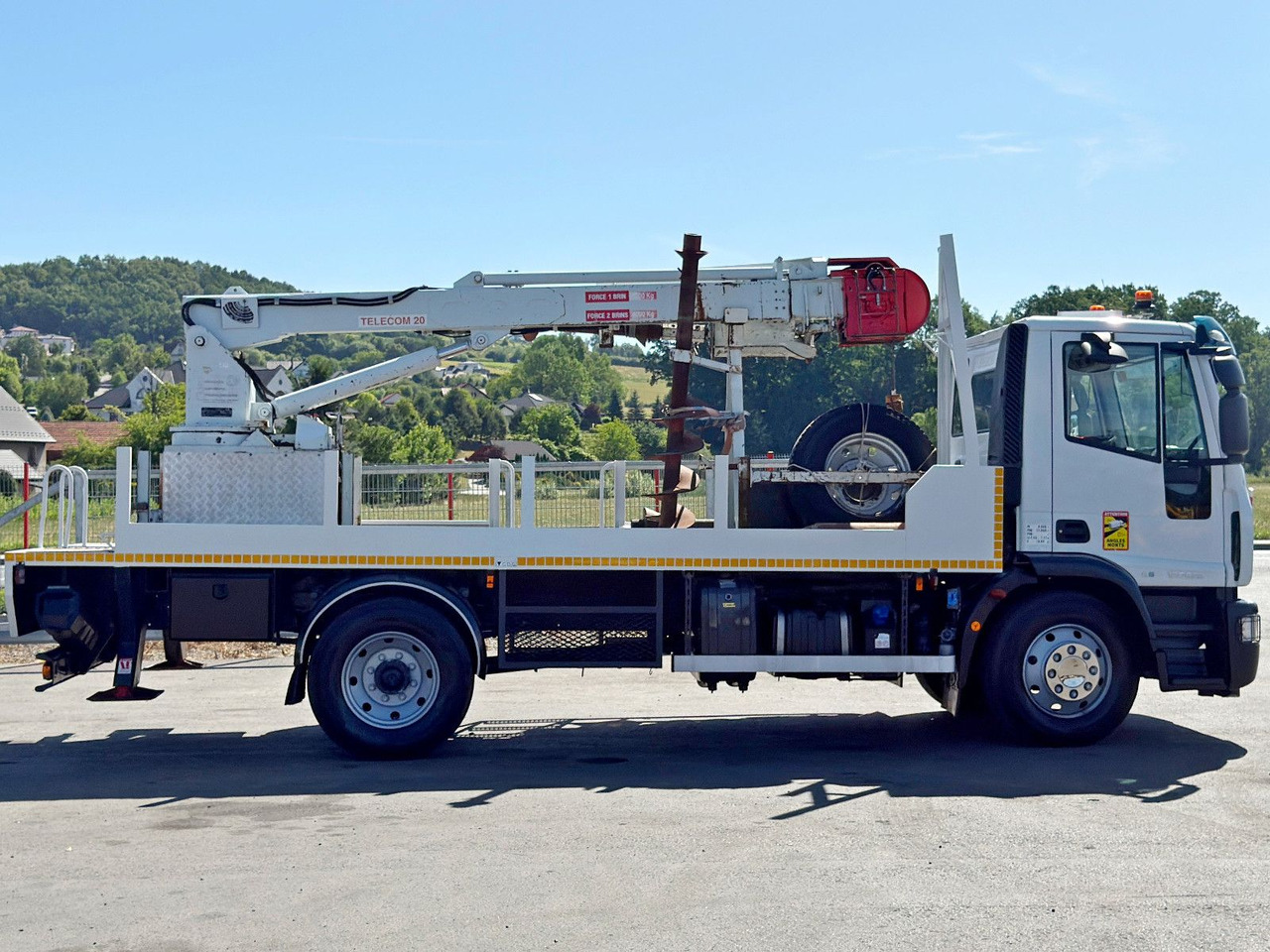 Iveco Eurocargo 120E22 * Bohrgerät auf LKW + FUNK *TOP - Camião, Camião grua: foto 5 Iveco Eurocargo 120E22 * Bohrgerät auf LKW + FUNK *TOP - Camião, Camião grua: foto 5