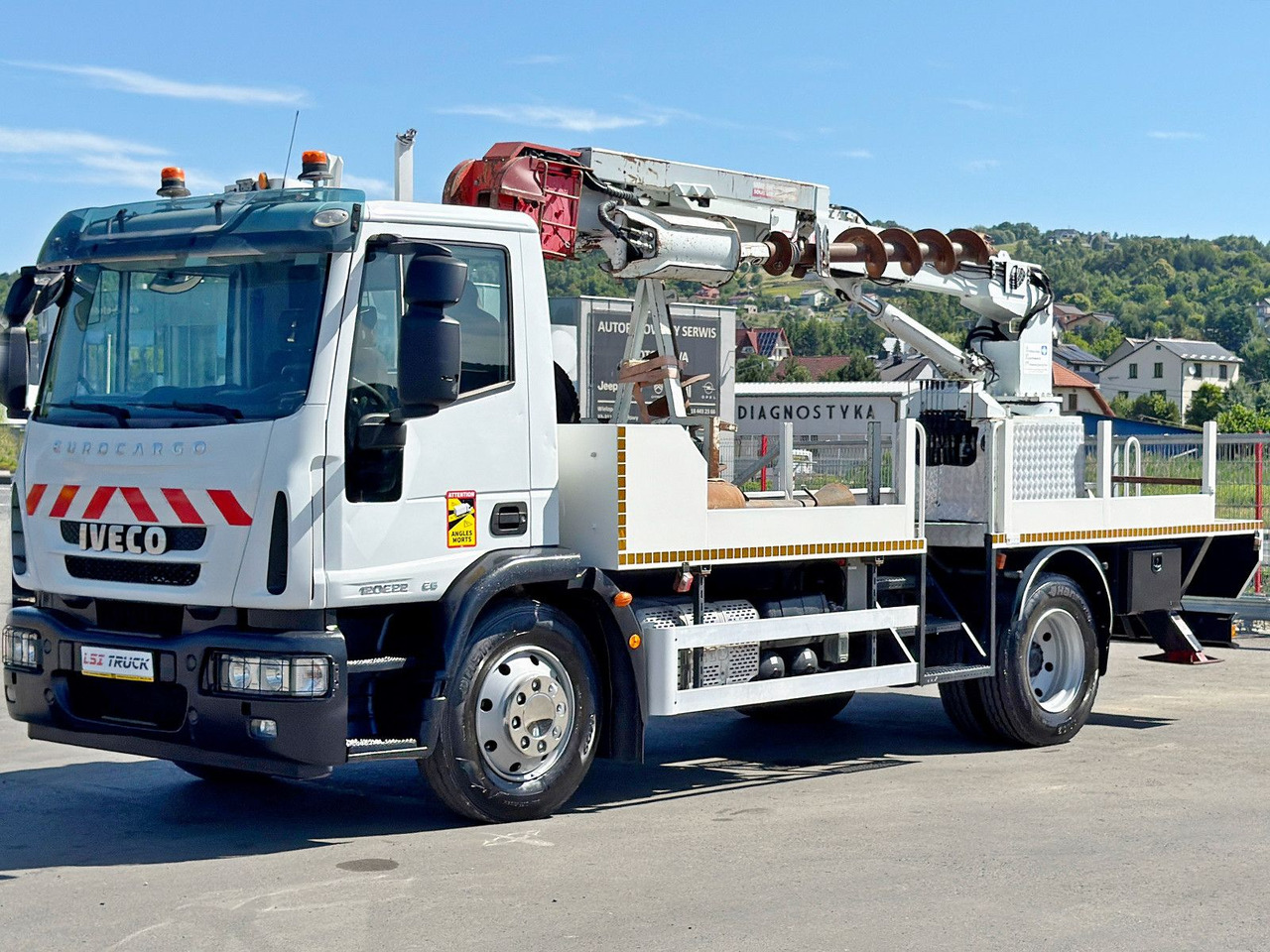 Iveco Eurocargo 120E22 * Bohrgerät auf LKW + FUNK *TOP - Camião, Camião grua: foto 4 Iveco Eurocargo 120E22 * Bohrgerät auf LKW + FUNK *TOP - Camião, Camião grua: foto 4