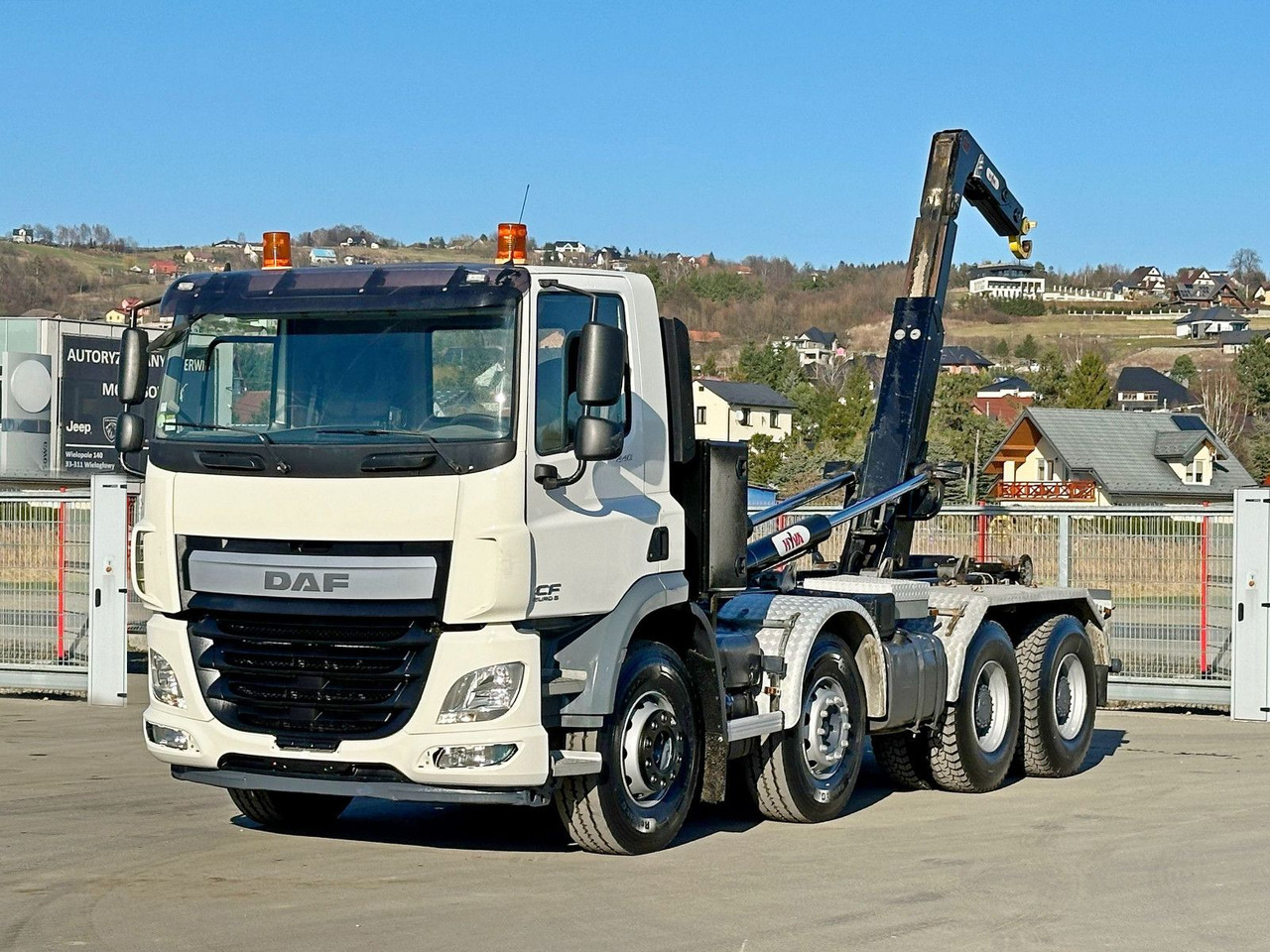 DAF CF 440 * HAKOWIEC * 8x4 * STAN BDB - Camião polibenne, Camião grua: foto 2 DAF CF 440 * HAKOWIEC * 8x4 * STAN BDB - Camião polibenne, Camião grua: foto 2
