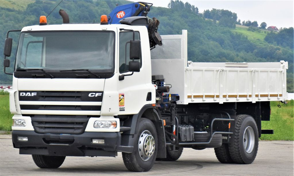 DAF CF 75.310 *Kipper 5,10 m + KRAN * TOPZUSTAND - Camião grua, Camião basculante: foto 4 DAF CF 75.310 *Kipper 5,10 m + KRAN * TOPZUSTAND - Camião grua, Camião basculante: foto 4