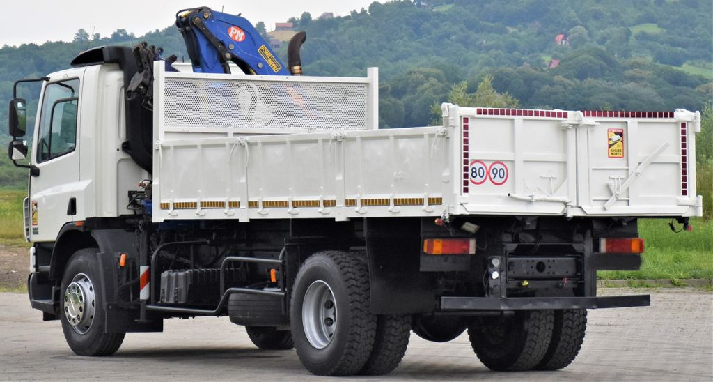 Camião grua, Camião basculante DAF CF 75.310 *Kipper 5,10 m + KRAN * TOPZUSTAND: foto 7