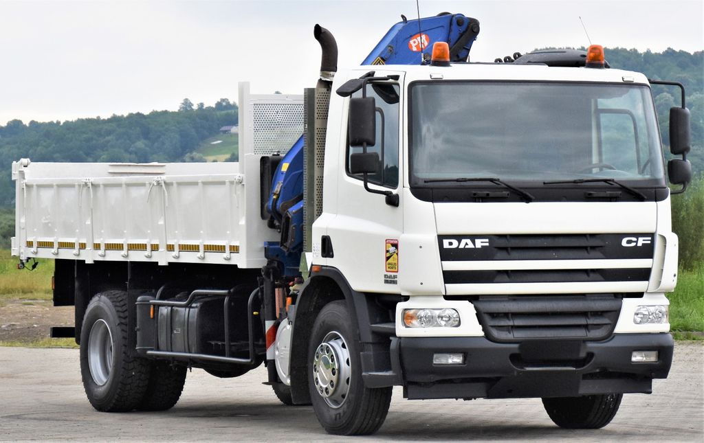 DAF CF 75.310 *Kipper 5,10 m + KRAN * TOPZUSTAND - Camião grua, Camião basculante: foto 3 DAF CF 75.310 *Kipper 5,10 m + KRAN * TOPZUSTAND - Camião grua, Camião basculante: foto 3