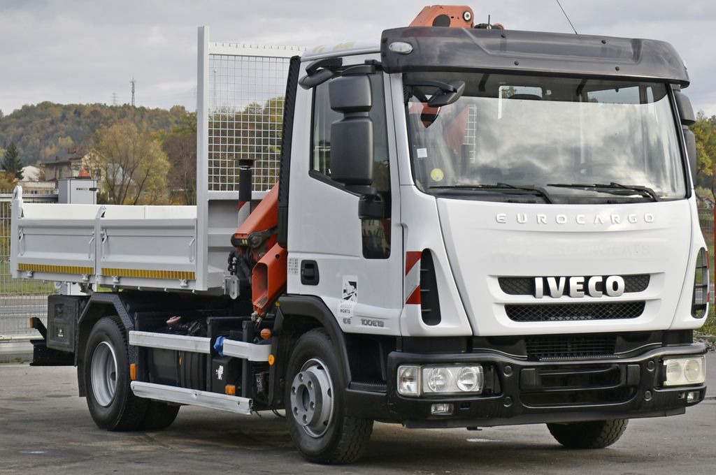 Iveco EUROCARGO 100E19 +PK 7001 H + FUNK * TOPZUSTAND - Carrinha basculante: foto 3 Iveco EUROCARGO 100E19 +PK 7001 H + FUNK * TOPZUSTAND - Carrinha basculante: foto 3