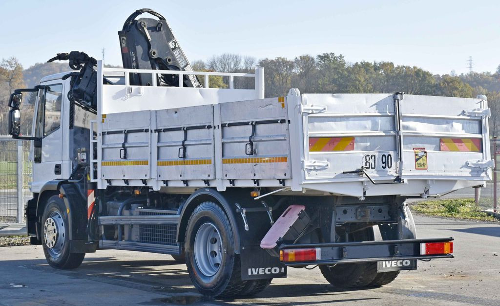 Camião basculante, Camião grua Iveco Eurocargo 180E28 *HIAB 122 B-2 DUO* TOPZUSTAND: foto 6