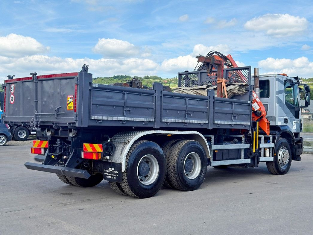Camião grua, Camião basculante Iveco TRAKKER 410*Kipper 5,20m*ATLAS 165.2E * FUNK/6x4 Iveco TRAKKER 410*Kipper 5,20m*ATLAS 165.2E * FUNK/6x4: foto 7