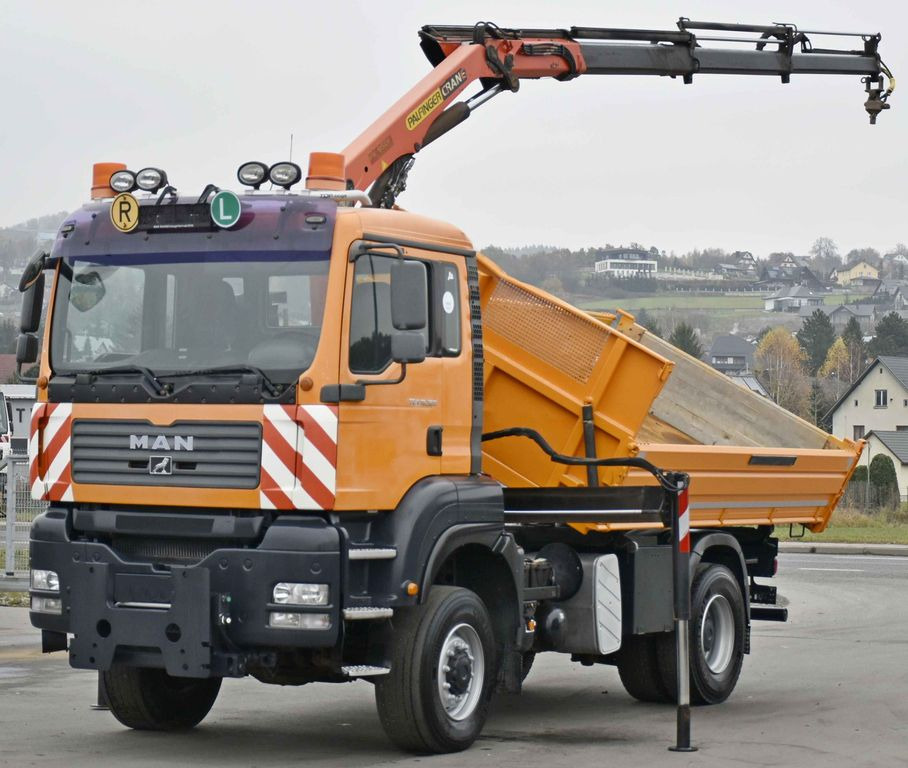 MAN TGA 18.360 * PK 10501 + FUNK *4x4 - Camião basculante, Camião grua: foto 3 MAN TGA 18.360 * PK 10501 + FUNK *4x4 - Camião basculante, Camião grua: foto 3