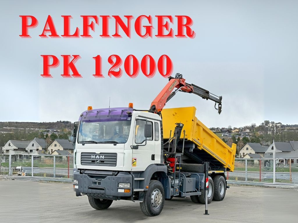 MAN TGA 33.350 * PK 12000 *6x4 * TOPZUSTAND - Camião grua: foto 1 MAN TGA 33.350 * PK 12000 *6x4 * TOPZUSTAND - Camião grua: foto 1