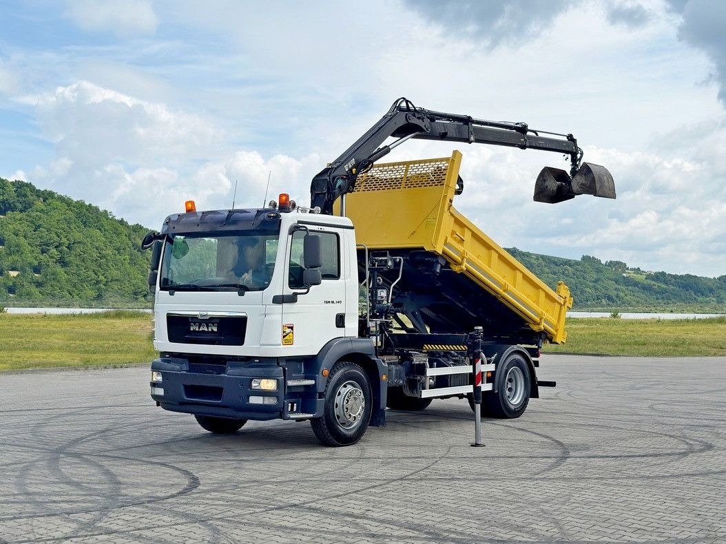 MAN TGM 18.340* KIPPER 4,05m*HIAB 111 B-2 HIDUO/FUNK - Camião grua: foto 2 MAN TGM 18.340* KIPPER 4,05m*HIAB 111 B-2 HIDUO/FUNK - Camião grua: foto 2