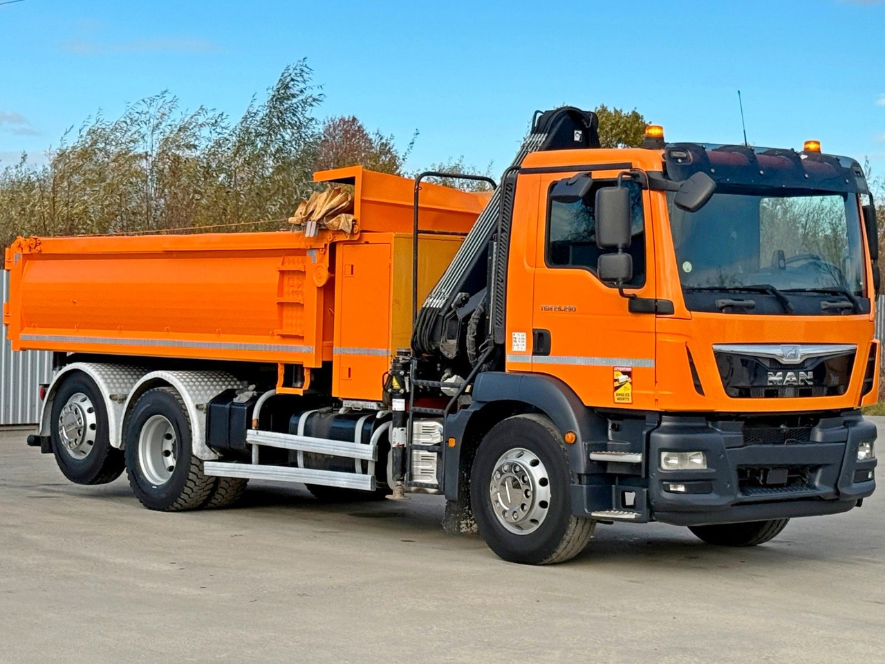 MAN TGM 26.290* KIPPER 4,60m*HIAB 111 B-3 HIDUO/FUNK - Camião grua: foto 3 MAN TGM 26.290* KIPPER 4,60m*HIAB 111 B-3 HIDUO/FUNK - Camião grua: foto 3