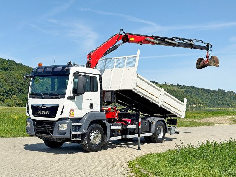 MAN TGS 18.360 * FASSI F135A.0.23 + FUNK * TOP - Camião grua: foto 2 MAN TGS 18.360 * FASSI F135A.0.23 + FUNK * TOP - Camião grua: foto 2