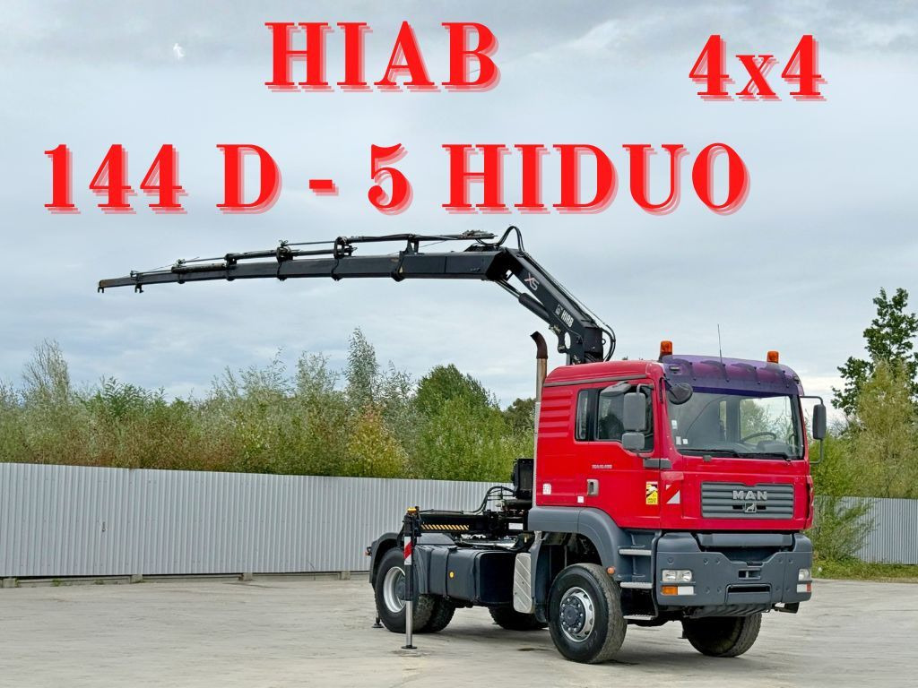 MAN TGS 18.480 * HIAB 144 D - HIDUO + FUNK/ 4x4 *TOP - Camião grua: foto 1 MAN TGS 18.480 * HIAB 144 D - HIDUO + FUNK/ 4x4 *TOP - Camião grua: foto 1
