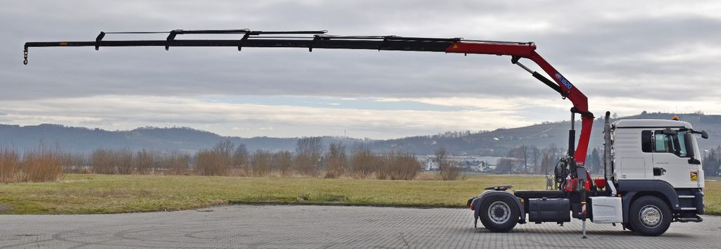 MAN TGS 18.500 Sattelzugmaschine + KRAN /FUNK MAN TGS 18.500 Sattelzugmaschine + KRAN /FUNK - Camião grua: foto 5 MAN TGS 18.500 Sattelzugmaschine + KRAN /FUNK MAN TGS 18.500 Sattelzugmaschine + KRAN /FUNK - Camião grua: foto 5