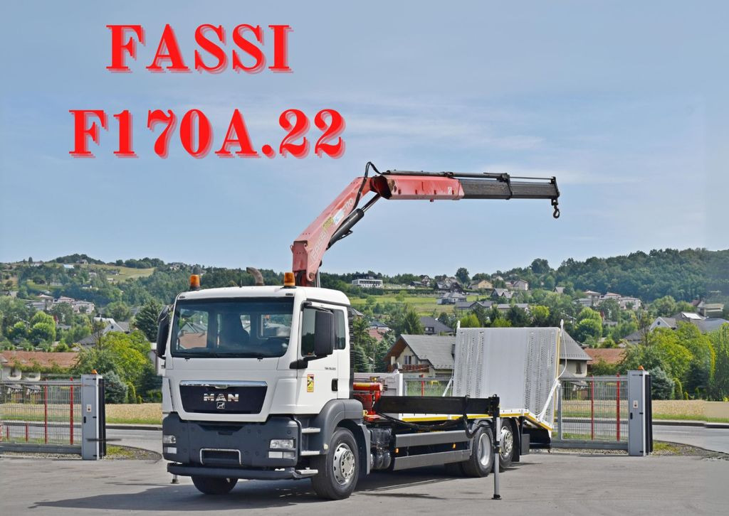 MAN TGS 26.320 * FASSI F170A.22 + FUNK* TOPZUSTAND MAN TGS 26.320 * FASSI F170A.22 + FUNK* TOPZUSTAND - Camião grua, Camião transporte de veículos: foto 1 MAN TGS 26.320 * FASSI F170A.22 + FUNK* TOPZUSTAND MAN TGS 26.320 * FASSI F170A.22 + FUNK* TOPZUSTAND - Camião grua, Camião transporte de veículos: foto 1