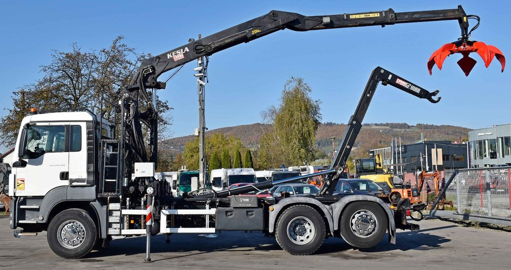 MAN TGS 26.360 Abrollkipper* KESLA 2114 Z * TOP MAN TGS 26.360 Abrollkipper* KESLA 2114 Z * TOP - Camião polibenne, Camião grua: foto 5 MAN TGS 26.360 Abrollkipper* KESLA 2114 Z * TOP MAN TGS 26.360 Abrollkipper* KESLA 2114 Z * TOP - Camião polibenne, Camião grua: foto 5