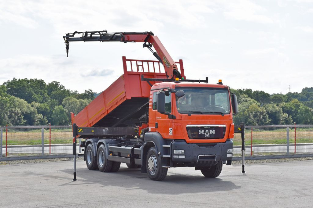 MAN TGS 26.360 Kipper 6,10m* PK 16001 - KB/FUNK* 6x4 - Camião grua, Camião basculante: foto 2 MAN TGS 26.360 Kipper 6,10m* PK 16001 - KB/FUNK* 6x4 - Camião grua, Camião basculante: foto 2