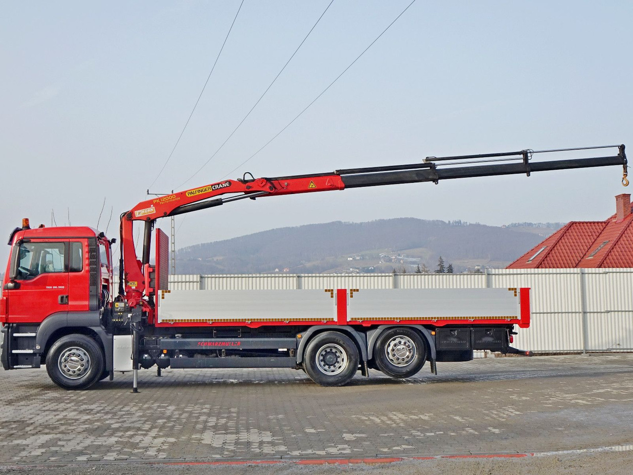 MAN TGS 26.360* PRITSCHE 7,10m* PK 12000 + FUNK *TOP - Camião grua: foto 5 MAN TGS 26.360* PRITSCHE 7,10m* PK 12000 + FUNK *TOP - Camião grua: foto 5