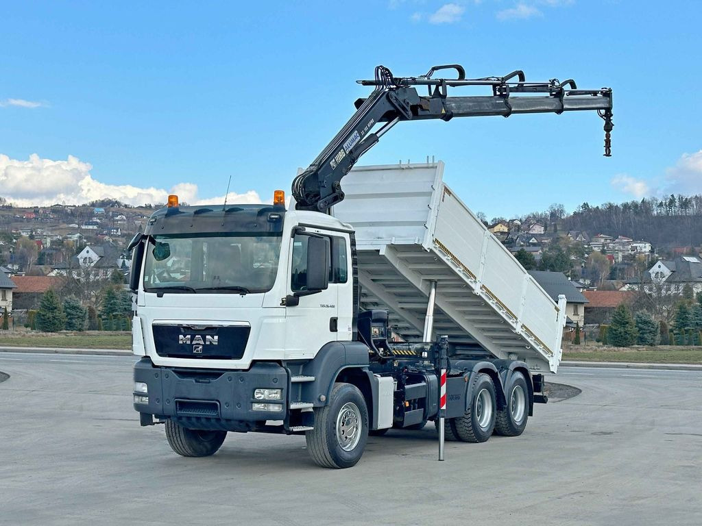 MAN TGS 26.400 * HIAB 166 ES - 3 HIPRO + FUNK * 6x4 MAN TGS 26.400 * HIAB 166 ES - 3 HIPRO + FUNK * 6x4 - Camião grua, Camião basculante: foto 2 MAN TGS 26.400 * HIAB 166 ES - 3 HIPRO + FUNK * 6x4 MAN TGS 26.400 * HIAB 166 ES - 3 HIPRO + FUNK * 6x4 - Camião grua, Camião basculante: foto 2