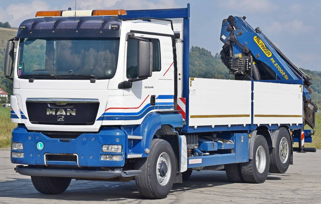 MAN TGS 26.440 *PK 27002 - SH E + JIB PJ060A + FUNK - Camião grua, Camião de caixa aberta/ Plataforma: foto 4 MAN TGS 26.440 *PK 27002 - SH E + JIB PJ060A + FUNK - Camião grua, Camião de caixa aberta/ Plataforma: foto 4