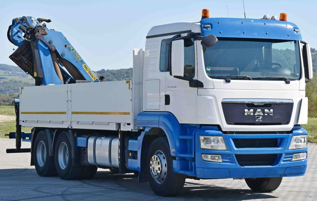 MAN TGS 26.480 * PK 27002 + JIB PJ060 + FUNK / 6x4 - Camião grua: foto 4 MAN TGS 26.480 * PK 27002 + JIB PJ060 + FUNK / 6x4 - Camião grua: foto 4