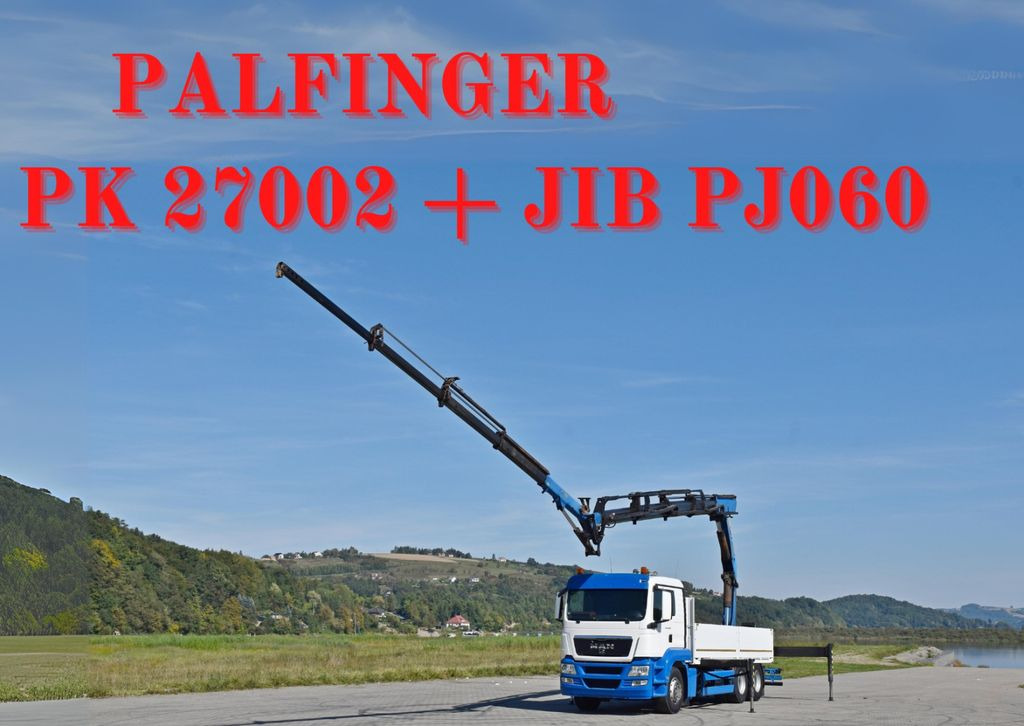 MAN TGS 26.480 * PK 27002 + JIB PJ060 + FUNK / 6x4 - Camião grua: foto 1 MAN TGS 26.480 * PK 27002 + JIB PJ060 + FUNK / 6x4 - Camião grua: foto 1