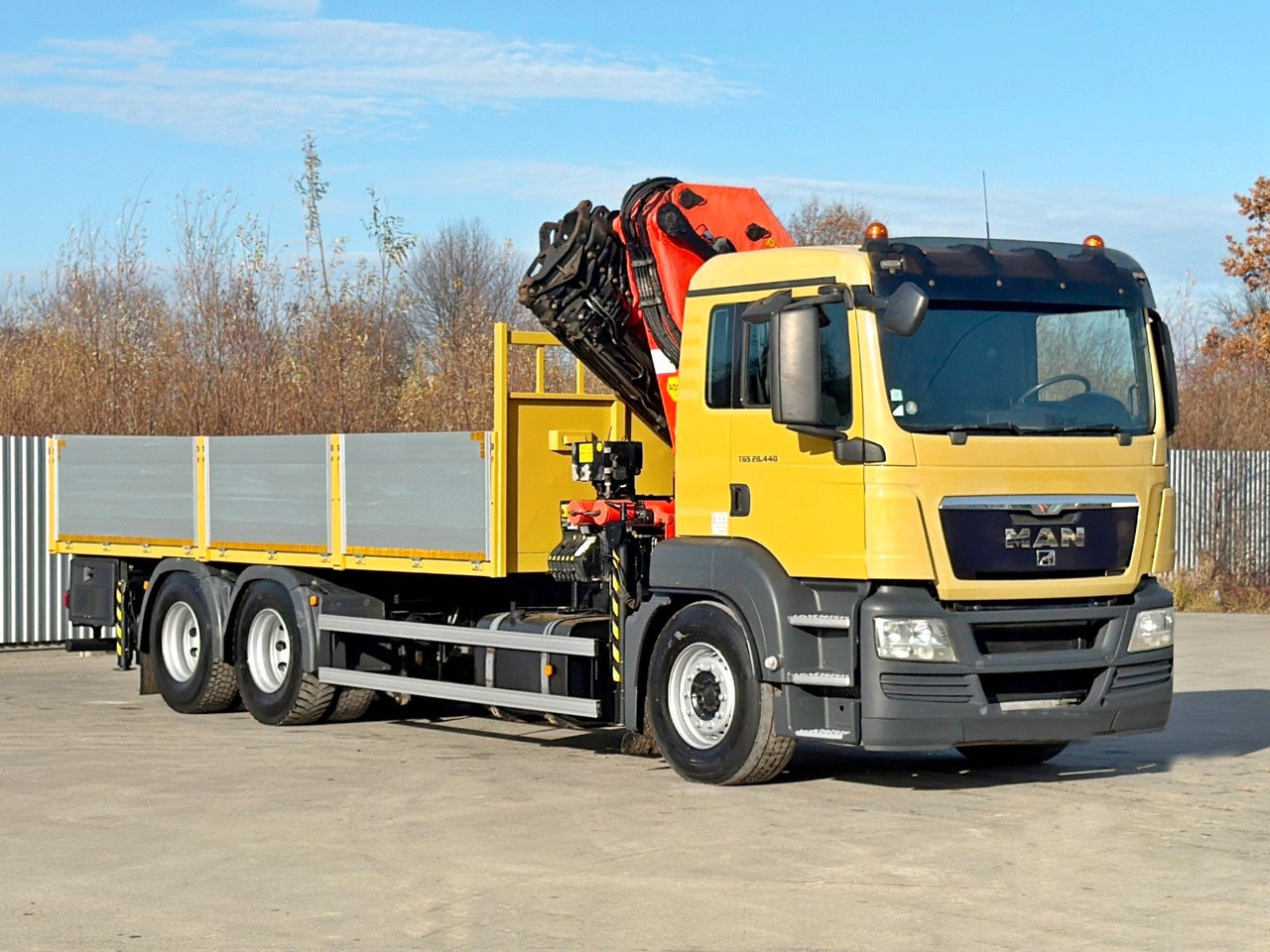 MAN TGS 28.440 Pritsche 6,55* PALFINGER PK 4502 - Camião grua: foto 3 MAN TGS 28.440 Pritsche 6,55* PALFINGER PK 4502 - Camião grua: foto 3