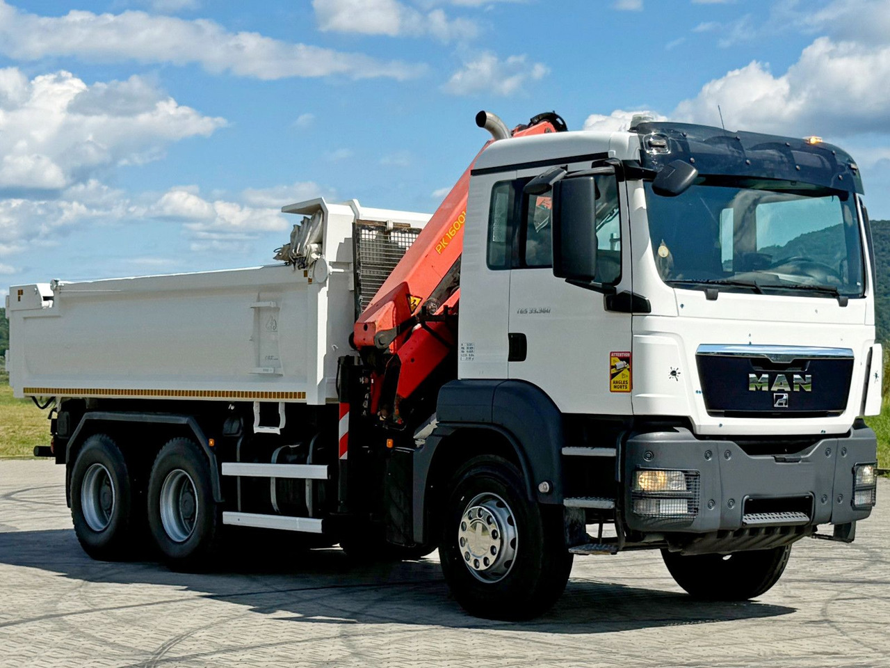 MAN TGS 33.360 * PK 16001 - KB + FUNK * 6x4 - Camião grua: foto 4 MAN TGS 33.360 * PK 16001 - KB + FUNK * 6x4 - Camião grua: foto 4