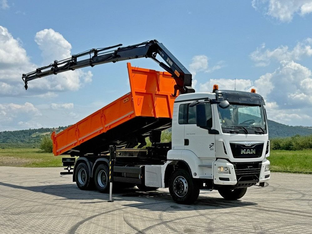 MAN TGS 33.440 * HIAB X-HIDUO 188 E-5 + FUNK * 6x4 - Camião grua: foto 2 MAN TGS 33.440 * HIAB X-HIDUO 188 E-5 + FUNK * 6x4 - Camião grua: foto 2