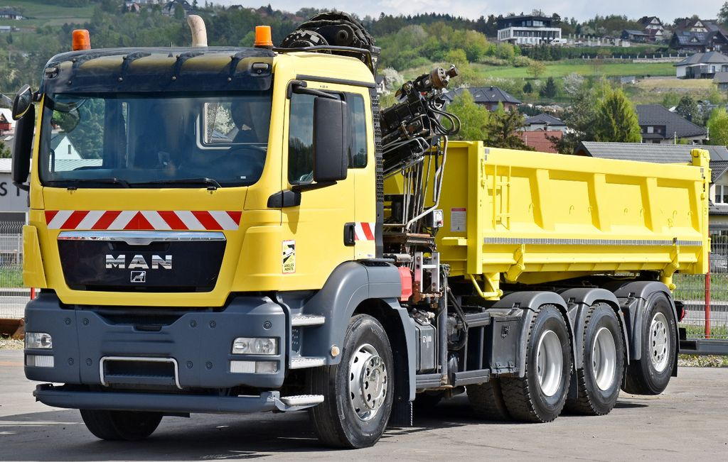 MAN TGS 35.440 * HIAB 122 B-3 DUO / 8x4 - Camião grua, Camião basculante: foto 5 MAN TGS 35.440 * HIAB 122 B-3 DUO / 8x4 - Camião grua, Camião basculante: foto 5