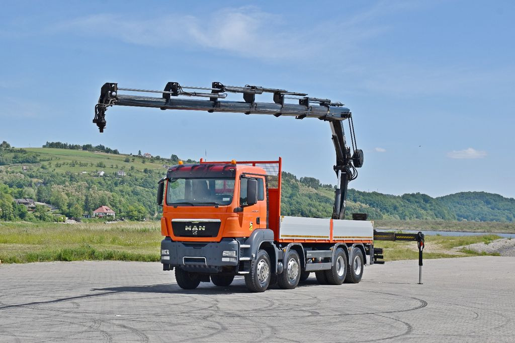 MAN TGS 35.440 * HIAB 211 E-6 HIDUO +FUNK / 8x4 - Camião grua, Camião de caixa aberta/ Plataforma: foto 2 MAN TGS 35.440 * HIAB 211 E-6 HIDUO +FUNK / 8x4 - Camião grua, Camião de caixa aberta/ Plataforma: foto 2