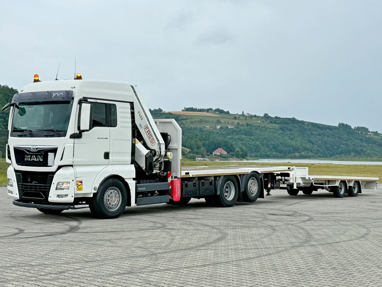MAN TGX 26.440 * FASSI F455A.2.26E + FUNK + Anhänger - Camião grua: foto 3 MAN TGX 26.440 * FASSI F455A.2.26E + FUNK + Anhänger - Camião grua: foto 3