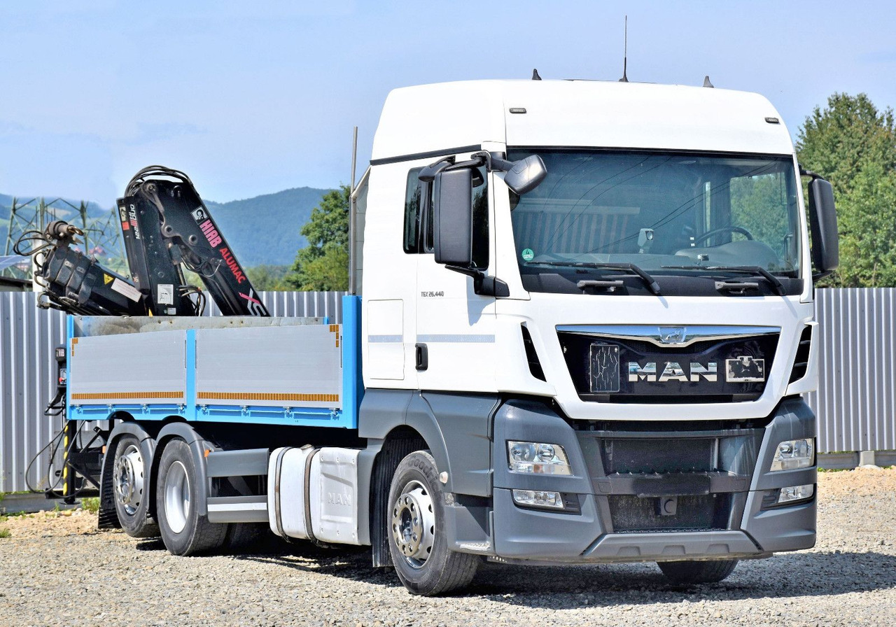 MAN TGX 26.440 Pritsche 6,20 m+HIAB 122 HIDUO/FUNK - Camião grua: foto 4 MAN TGX 26.440 Pritsche 6,20 m+HIAB 122 HIDUO/FUNK - Camião grua: foto 4