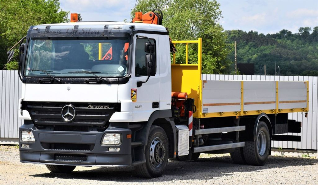 Mercedes-Benz ACTROS 1832 PRITSCHE 6,70m * PK 15500*TOPZUSTAND Mercedes-Benz ACTROS 1832 PRITSCHE 6,70m * PK 15500*TOPZUSTAND - Camião grua: foto 4 Mercedes-Benz ACTROS 1832 PRITSCHE 6,70m * PK 15500*TOPZUSTAND Mercedes-Benz ACTROS 1832 PRITSCHE 6,70m * PK 15500*TOPZUSTAND - Camião grua: foto 4