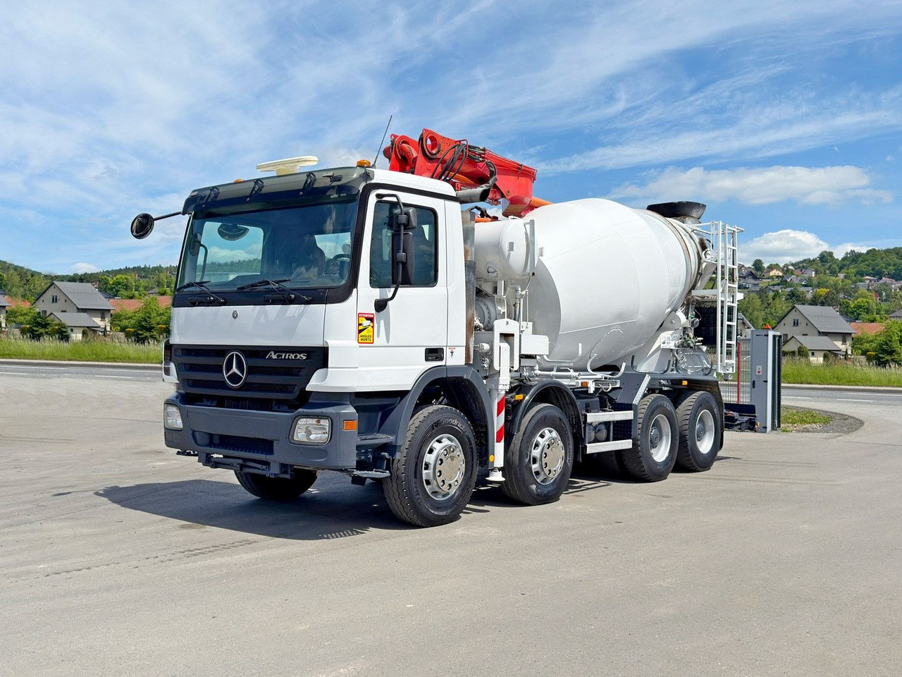Mercedes-Benz ACTROS 3241* Betonpumpe 21m *8x4 * Top Zustand Mercedes-Benz ACTROS 3241* Betonpumpe 21m *8x4 * Top Zustand - Autobomba de betão: foto 2 Mercedes-Benz ACTROS 3241* Betonpumpe 21m *8x4 * Top Zustand Mercedes-Benz ACTROS 3241* Betonpumpe 21m *8x4 * Top Zustand - Autobomba de betão: foto 2
