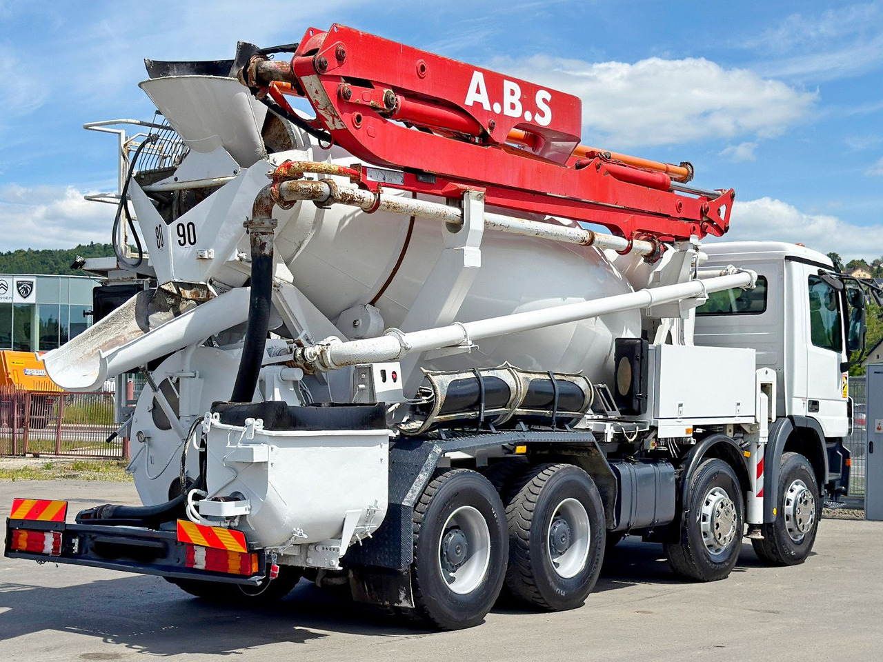 Mercedes-Benz ACTROS 3241* Betonpumpe 21m *8x4 * Top Zustand Mercedes-Benz ACTROS 3241* Betonpumpe 21m *8x4 * Top Zustand - Autobomba de betão: foto 5 Mercedes-Benz ACTROS 3241* Betonpumpe 21m *8x4 * Top Zustand Mercedes-Benz ACTROS 3241* Betonpumpe 21m *8x4 * Top Zustand - Autobomba de betão: foto 5