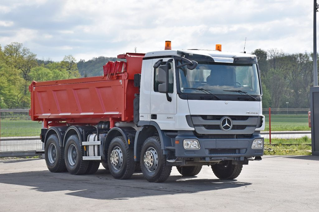 Mercedes-Benz ACTROS 3241 Kipper 5,70m + BORDMATIC / 8x4 - Camião basculante: foto 1 Mercedes-Benz ACTROS 3241 Kipper 5,70m + BORDMATIC / 8x4 - Camião basculante: foto 1