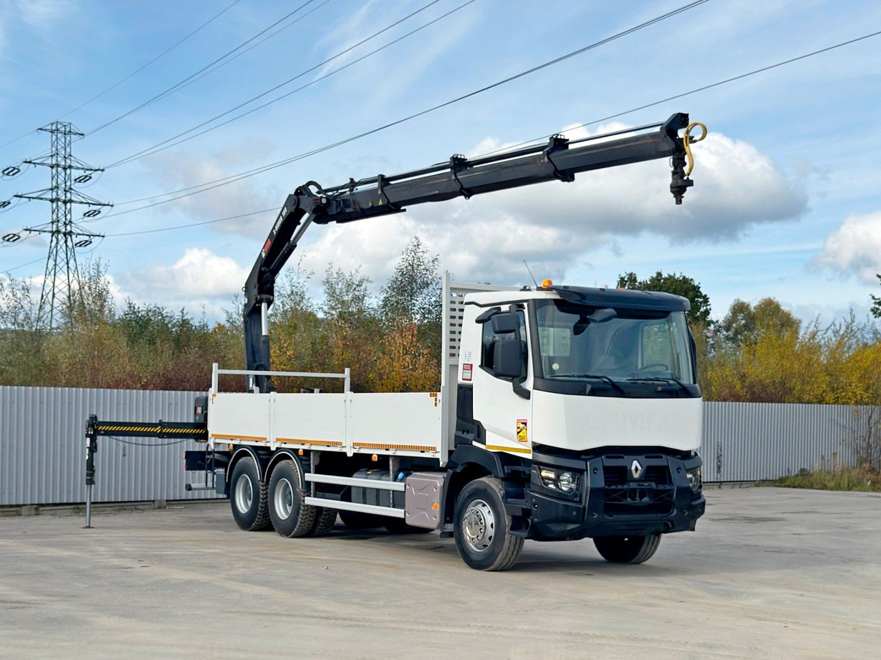 Renault C 380* HIAB X-HIDUO 188 B-3/FUNK*6x4 - Camião grua: foto 2 Renault C 380* HIAB X-HIDUO 188 B-3/FUNK*6x4 - Camião grua: foto 2