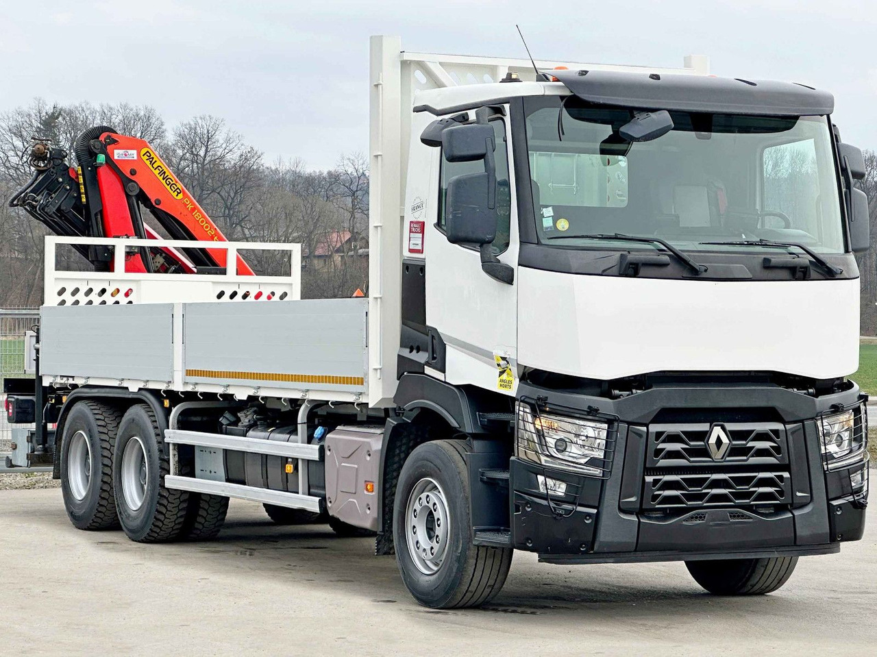 Renault C 380 *PRITSCHE 6,80m * PK 18002-EH C + FUNK*6x4 - Camião grua: foto 4 Renault C 380 *PRITSCHE 6,80m * PK 18002-EH C + FUNK*6x4 - Camião grua: foto 4