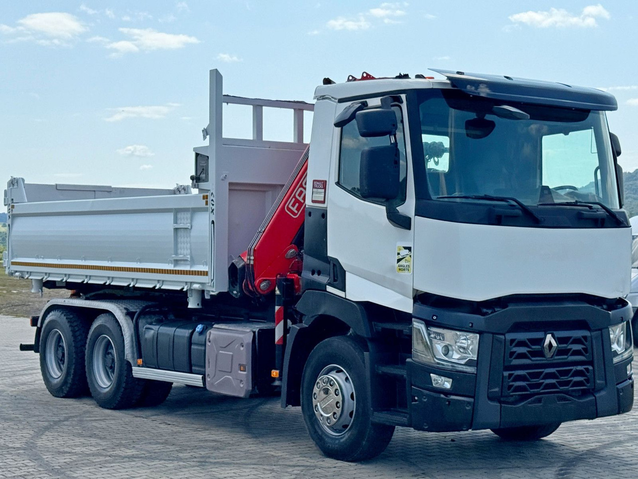 Renault C 430 * FASSI F165A.0.23 + FUNK * 6x4 - Camião basculante, Camião grua: foto 4 Renault C 430 * FASSI F165A.0.23 + FUNK * 6x4 - Camião basculante, Camião grua: foto 4