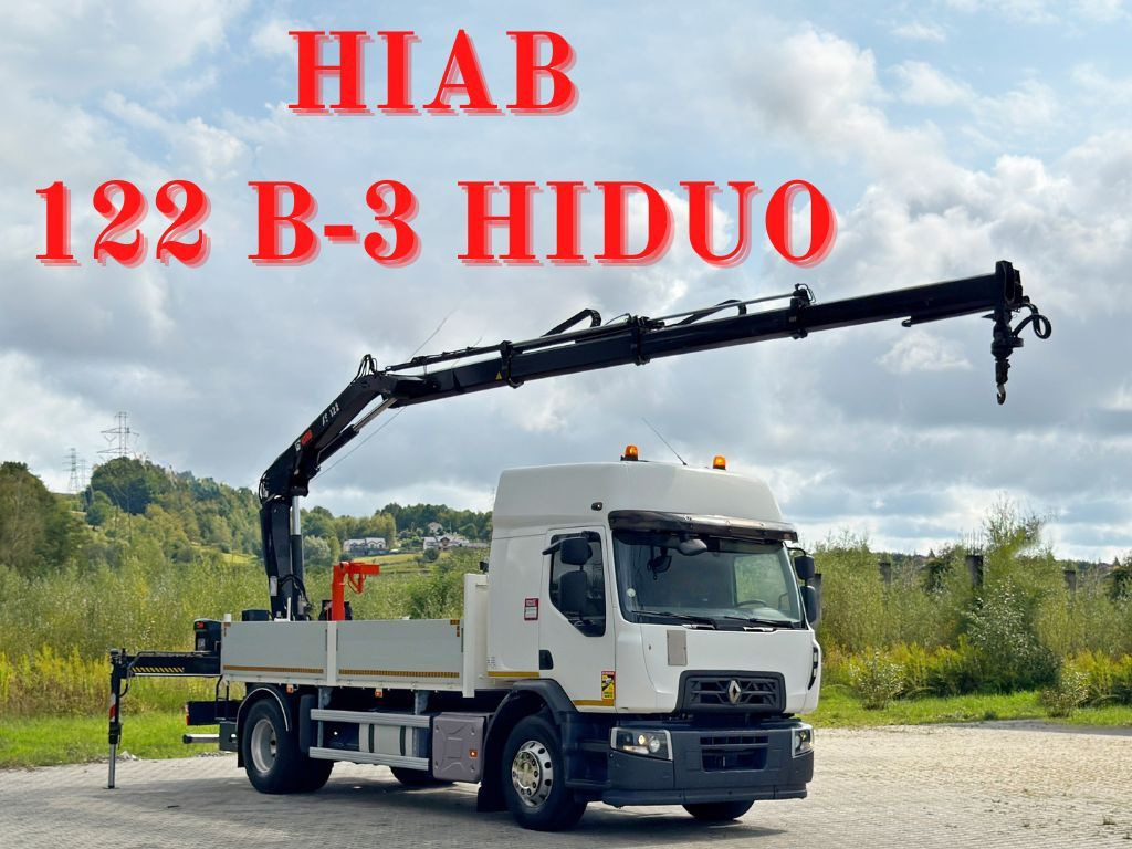 Renault C 430 * HIAB 122 B - 3 HIDUO + FUNK * TOP - Camião grua: foto 1 Renault C 430 * HIAB 122 B - 3 HIDUO + FUNK * TOP - Camião grua: foto 1