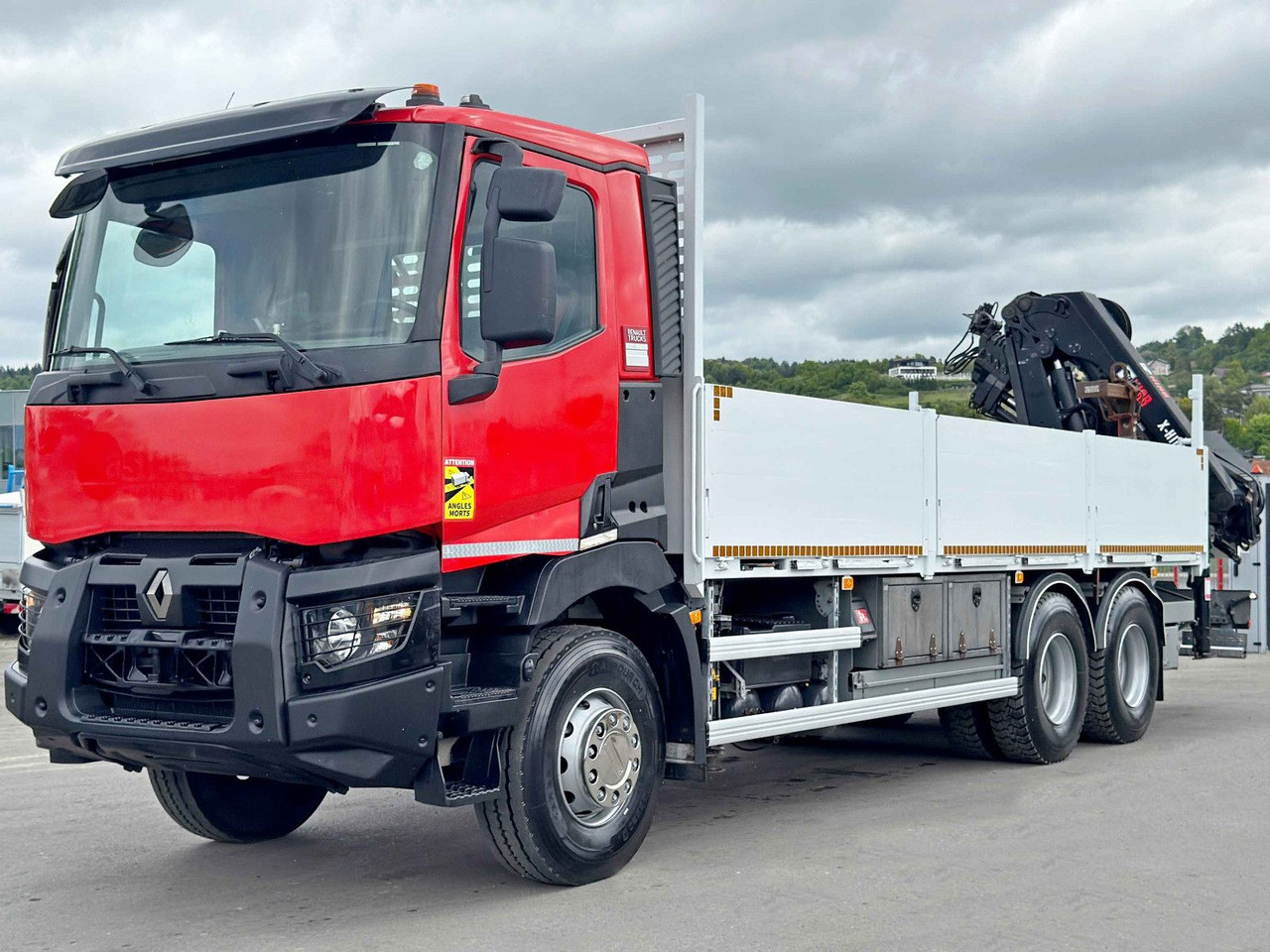 Renault C 430 *HIAB X - HIDUO 188 ES - 4 + FUNK * 6x4 - Camião grua: foto 4 Renault C 430 *HIAB X - HIDUO 188 ES - 4 + FUNK * 6x4 - Camião grua: foto 4
