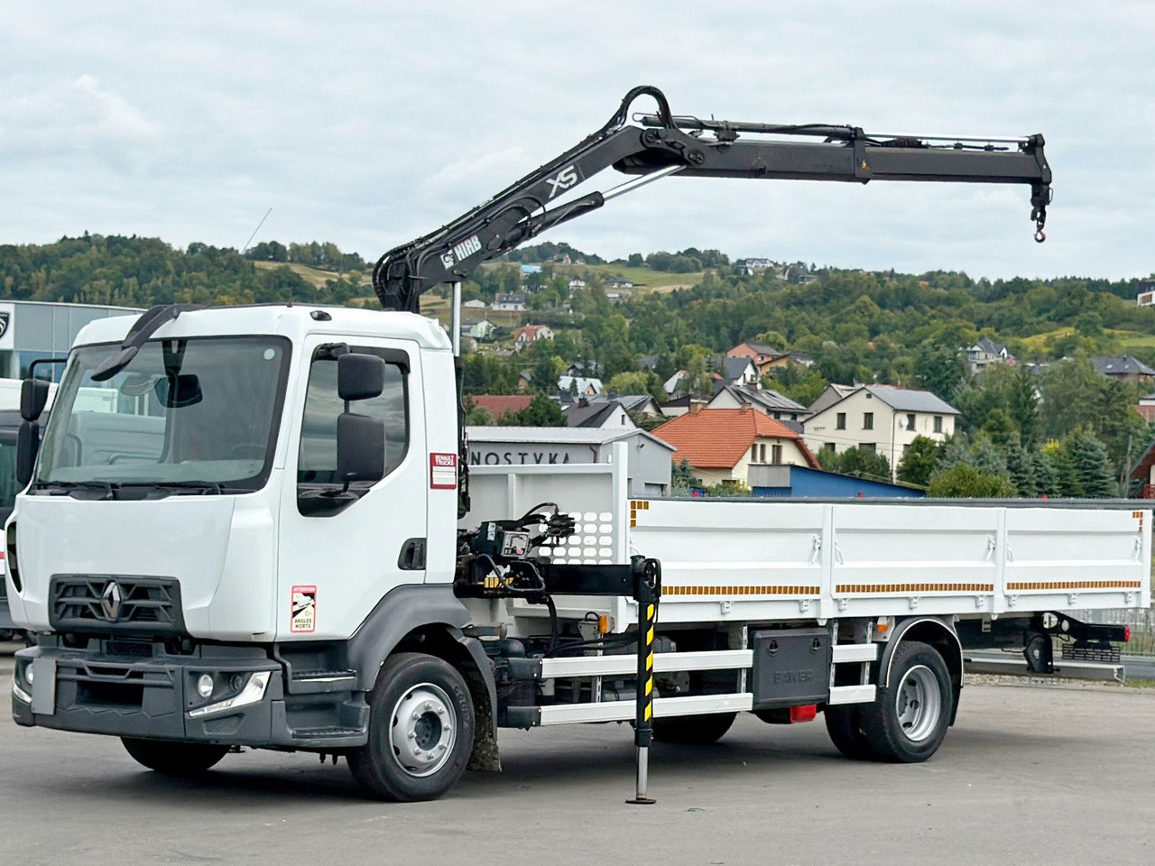 Renault D12.210 * HIAB 066 CL * TOPZUSTAND - Camião grua: foto 2 Renault D12.210 * HIAB 066 CL * TOPZUSTAND - Camião grua: foto 2