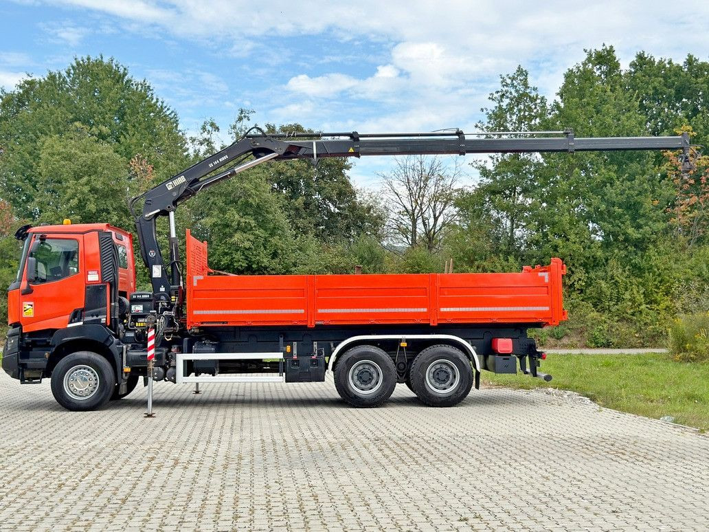 Renault K 380 * HIAB 144 BS - 3 HIDUO + FUNK * 6x4 * TOP - Camião basculante, Camião grua: foto 5 Renault K 380 * HIAB 144 BS - 3 HIDUO + FUNK * 6x4 * TOP - Camião basculante, Camião grua: foto 5