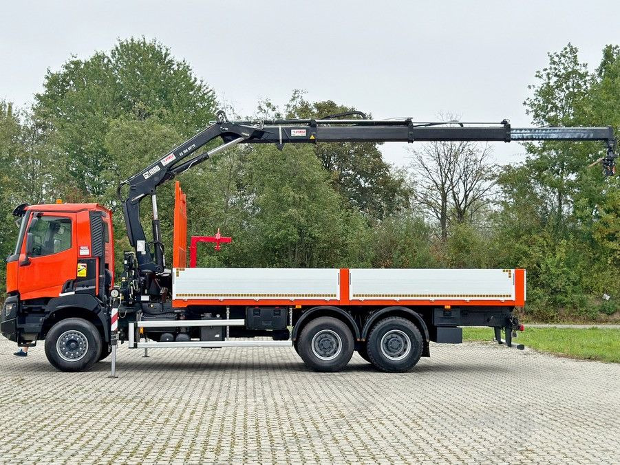 Renault K 380 * HIAB 166 BS-3 HIDUO + FUNK* 6x4 - Camião grua: foto 5 Renault K 380 * HIAB 166 BS-3 HIDUO + FUNK* 6x4 - Camião grua: foto 5