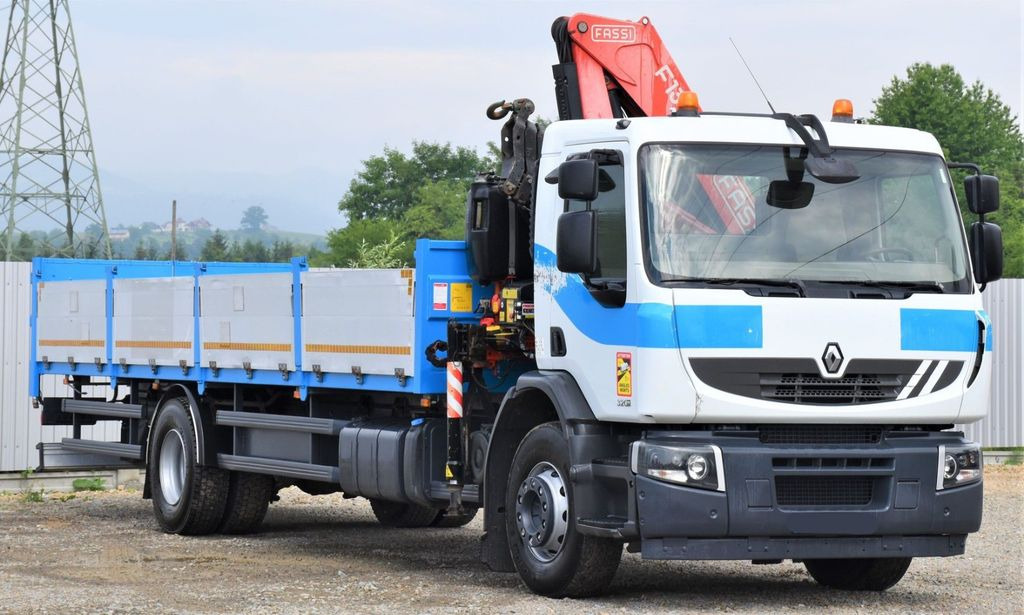 Renault Premium 320 DXI* FASSI F130AC.23 * FUNK - Camião grua, Camião de caixa aberta/ Plataforma: foto 4 Renault Premium 320 DXI* FASSI F130AC.23 * FUNK - Camião grua, Camião de caixa aberta/ Plataforma: foto 4