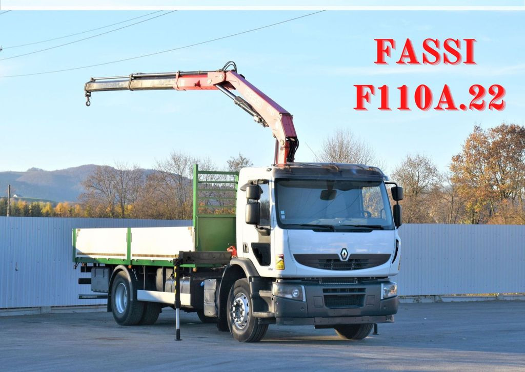 Renault Premium 370* FASSI F110A.22 * TOPZUSTAND Renault Premium 370* FASSI F110A.22 * TOPZUSTAND - Camião grua: foto 1 Renault Premium 370* FASSI F110A.22 * TOPZUSTAND Renault Premium 370* FASSI F110A.22 * TOPZUSTAND - Camião grua: foto 1