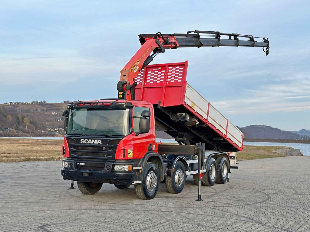 Scania P 400 Kipper 6,80 m * PK 33002-EH D + FUNK * 8x4 Scania P 400 Kipper 6,80 m * PK 33002-EH D + FUNK * 8x4 - Camião basculante, Camião grua: foto 2 Scania P 400 Kipper 6,80 m * PK 33002-EH D + FUNK * 8x4 Scania P 400 Kipper 6,80 m * PK 33002-EH D + FUNK * 8x4 - Camião basculante, Camião grua: foto 2