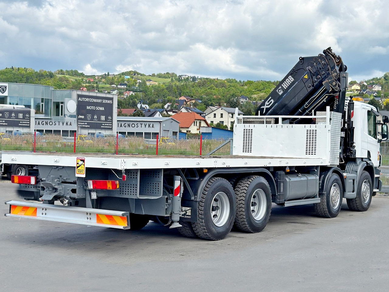 Locação financeira de  Scania P 420* PLATFORM 6,80m * HIAB 600 EP-5/FUNK * 8x4 Scania P 420* PLATFORM 6,80m * HIAB 600 EP-5/FUNK * 8x4: foto 6