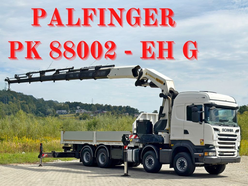 Scania R 500 * PK 88002 - EH G + FUNK * 8x4 *TOPZUSTAND - Camião grua: foto 1 Scania R 500 * PK 88002 - EH G + FUNK * 8x4 *TOPZUSTAND - Camião grua: foto 1