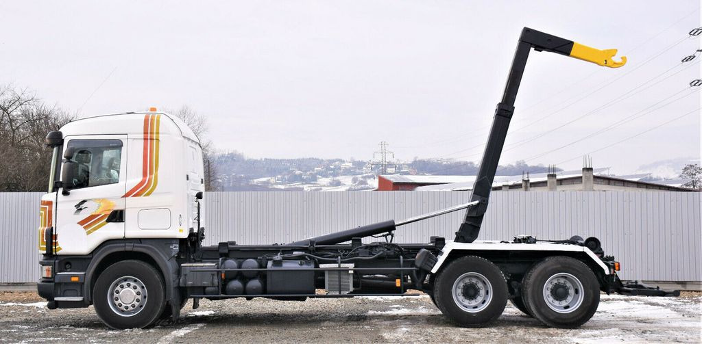 Scania R124 470 Abrollkipper *6x2* Top Zustand ! Scania R124 470 Abrollkipper * 6x2 * Motor Problem - Camião polibenne: foto 5 Scania R124 470 Abrollkipper *6x2* Top Zustand ! Scania R124 470 Abrollkipper * 6x2 * Motor Problem - Camião polibenne: foto 5