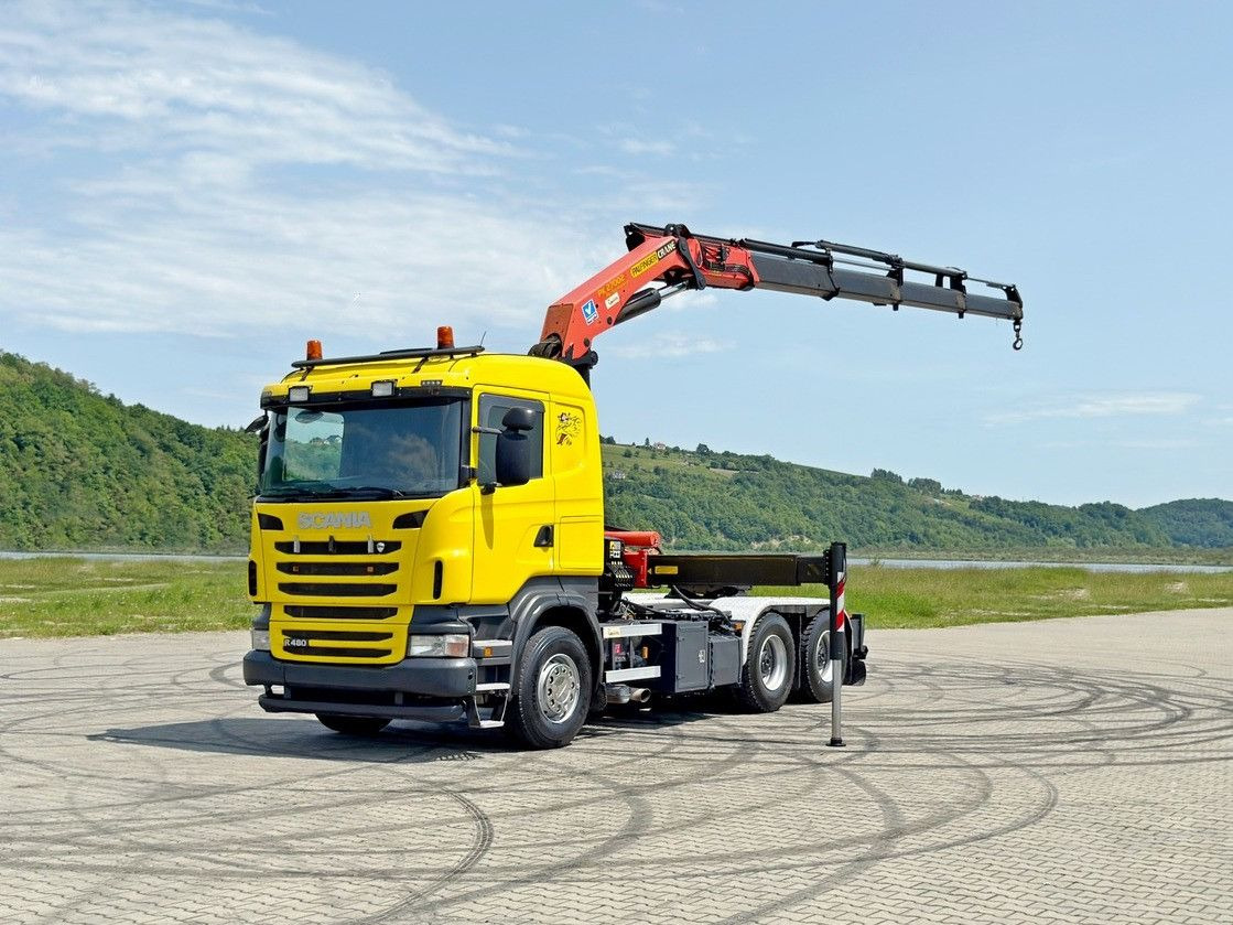 Scania R480 * Sattelzugmaschine + PK 27002 + FUNK /6x4 - Camião grua: foto 2 Scania R480 * Sattelzugmaschine + PK 27002 + FUNK /6x4 - Camião grua: foto 2